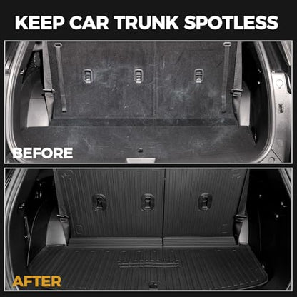 Floor Mats for Hyundai Palisade Gasoline 2026, All Weather Floor Mats Trunk Cargo Liner with Backrest Protectors Accessories, Full Coverage Set (Fit 7/8 Seats) - size: For Hyundai Palisade | 2026