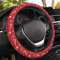Christmas Candy Cane Car Steering Wheel Cover, Non-Slip Absorbing Sweat Car Wheel Cover Accessories for Men Women,Universal 15" Fit Auto SUV Vans Trucks - color: Christmas Candy Cane