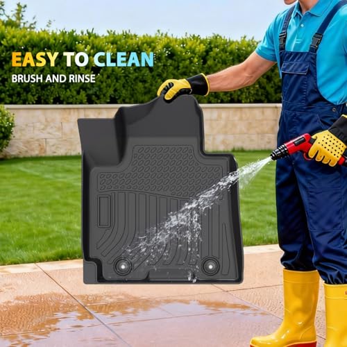 Floor Mats & Cargo Liner for 2016-2021 Hyundai Tucson Custom Fit All Weather Protection TPE Car Mats Waterproof Anti-Slip Automotive Full Coverage Set Accessories 1st & 2nd Row & Trunk Mat - style: 5) For Hyundai Tucson | 2016-2021 | Combo Set