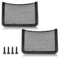 ABS Plastic Frame Automotive Cargo Nets Car Net Pocket Phone Car Mesh Net Holder RV Storage Boat Cargo Pocket Organizer Framed Mesh Net Pocket with Screws for Auto RV Net(2, 12 x 7.9 Inch) - size: 12 x 7.9 Inch