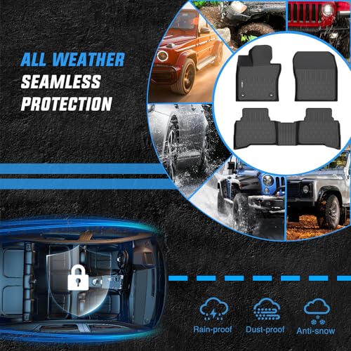 Nilight TPE Floor Mats for Toyota Prius Prime (PHEV) 2023 2024 2025 2026,All Weather Custom Fit Heavy Duty Floor Liners - color: 2023-2026 Toyota Prius Prime|PHEV