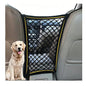 DYKESON Dog Car Net Barrier Pet Barrier with Car Mesh Organizer for Dog & Child, Safety Divider with Upgraded Storage Pouch, Easy Install for Cars & SUVs