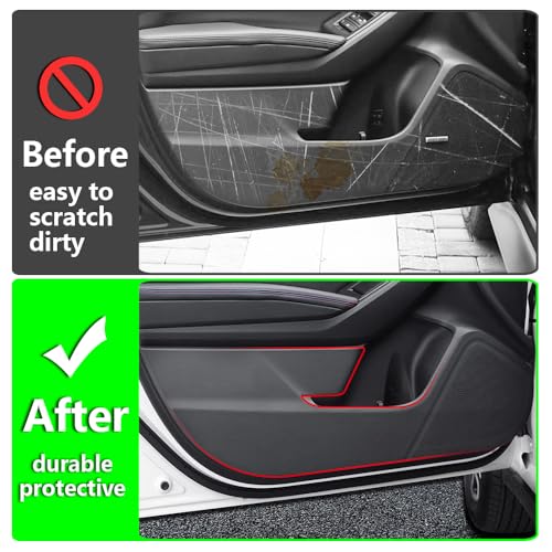 Car Door Anti Kick Pad for Subaru WRX 2022 2023 2024 2025 2026 Accessories Protector Mat Dirty Collision Stickers Inner Decoration