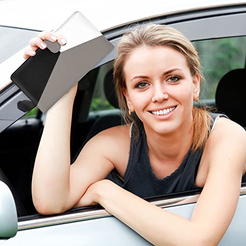 Vehicle-Glove-Box-Organizer,Car-Registration-and-Insurance-Holder with Magnetic Closure Leather-Car-Insurance-Holder for Cards Auto Car Wallet Essential Driver License