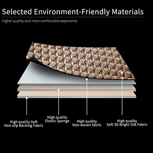 Breathable Universal Four Seasons Car Seat Covers, Luxury Include Front Car Seat Protector and RearCar Seat Cushion,Compatible with 95% Vehicles， Fit for Cars Truck SUV (Beige,3PCS) - color: Beige-3PCS