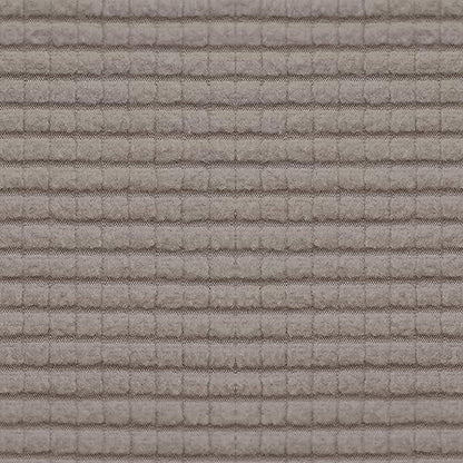 Easy-Going Stretch Individual Loveseat Couch Cushion Cover Sofa Cushion Furniture Protector Sofa slipcover Soft Flexibility with Elastic Bottom (2-Piece Loveseat Cushion Cover, Taupe) - color: Taupe, size: 2-piece