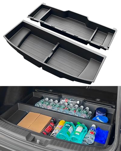 Heavy-Duty Trunk Organizer for 2023-2025 Honda CR-V, Insert Cargo Rear Hatch Hidden Storage Box fits CRV EX EX-L LX Touring Accessories - size: For CR-V 2023-2025