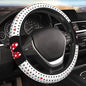 Cute Polka Dot Steering Wheel Cover Universal 15 Inch Car Accessories Protector for Women Men - color: Cute Polka Dot-20