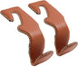 Car Purse Hook, Back Seat Headrest Genuine Leather Hangers Durable Vehicle Organizer Accessory for Hanging Grocery Bags, 2 Pack, Brown - color: Style A - Brown 2 Pack