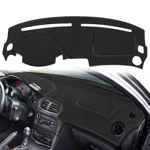 Dash Cover Mat Custom Fit for Honda Civic Del Sol, Dashboard Cover Pad Carpet Protector F290 (Black) - color: Civic Del Sol