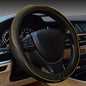 Gomass Car Steering Wheel Cover, Anti-Slip, Safety, Soft, Breathable, Heavy Duty, Thick, Full Surround, Sports Style (Black with Yellow Line) - color: Black with Yellow Line