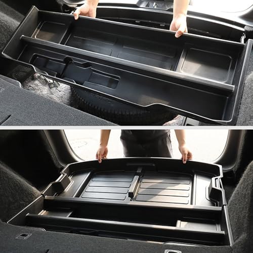 For 2017-2022 Honda CR-V Trunk Hidden Storage Box, CRV Insert Cargo Rear Hatch Specific Organizer, SUV Extra Space fits CR-V EX EX-L LX Touring Under Cargo Floor Storage Bins Accessories