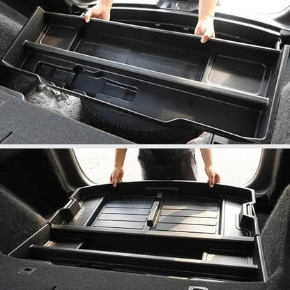 For 2017-2022 Honda CR-V Trunk Hidden Storage Box, CRV Insert Cargo Rear Hatch Specific Organizer, SUV Extra Space fits CR-V EX EX-L LX Touring Under Cargo Floor Storage Bins Accessories