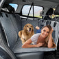 Back Seat Extender,Dog Car Seat Cover,Waterproof Pet Hammock Travel Bed,Durable Camping Air Mattress,Non Inflatable Car Bed Mattress Easy Clean for SUV Truck (Grey) - color: Grey