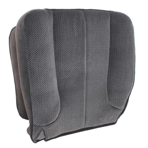 GXARTS Cloth Dark Gray Driver Bottom Seat Cover and Bottom Foam Cushion Compatible with Dodge Ram 1500 2500 3500 2002 2003 2004 2005 SLT SLT Plus Sport Power Wagon Single-Cab Quad-Cab 4X4 2WD