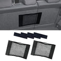 2PCS Car Storage Net Bag, Car Storage Mesh Pocket, Car Net Pocket Storage Organizer, Car Seat Back Storage Mesh Pocket, Car Elastic Storage Mesh Bag Universal for Most Cars