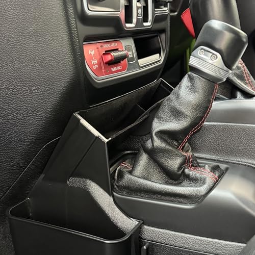Center Console Organizer Tray Gear Shift Storage Hook 3 PCS Assemble | for Jeep Gladiator 2020-2026 and Jeep Wrangler JL JLU 2026 2025- 2018 Rubicon Sahara 4xe Interior Accessories US Patent