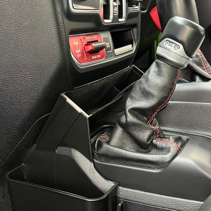 Center Console Organizer Tray Gear Shift Storage Hook 3 PCS Assemble | for Jeep Gladiator 2020-2026 and Jeep Wrangler JL JLU 2026 2025- 2018 Rubicon Sahara 4xe Interior Accessories US Patent