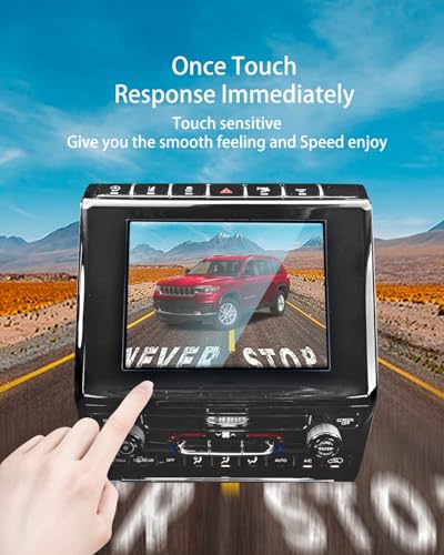 2pcs 2025 Jeep Grand Cherokee L Laredo/Altitude(X) Screen Protector for 2021 2022 2023 2024 2025 Grand Cherokee L 8.4Inch Radio Screen Protector 2025 Grand Cherokee L Accessories - size: 8.4inch