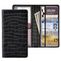 Car Registration and Insurance Holder, Black Vehicle Glove Box Car Organizer with Magnetic Closure for Documents, Cards, License Car Organization, 1 Pack - color: Black