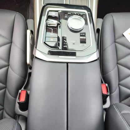 2 Pack No Drop Car Seat Gap Filler Guard, Stopper/Catcher to Fill The Gap Between Seat and Console Black Car Crevice Inbetween Blocker Plug Space Pad YMT-A03