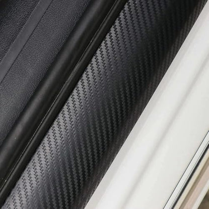 4Pcs z71 Letter Emblem Front/Rear Door Car Door Sill Plate Protectors Scuff Plate (Black Red)
