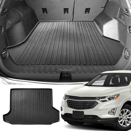 Premium Cargo Liner for Chevrolet Equinox 2018-2024 - 100% Protection - Custom Fit Car Trunk Mat - All-Season Cargo Mat - 3D Shaped Laser Measured Trunk Liners for GMC Terrain 2018-2024