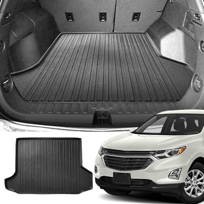 Premium Cargo Liner for Chevrolet Equinox 2018-2024 - 100% Protection - Custom Fit Car Trunk Mat - All-Season Cargo Mat - 3D Shaped Laser Measured Trunk Liners for GMC Terrain 2018-2024