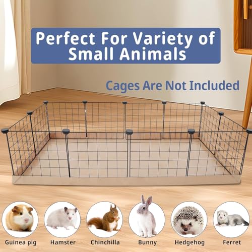 Disposable Guinea Pig Cage Liners, 48" x24 Large Liner Bag for Guinea Pig Cage Bottom, Water-Resistant Kraft Paper (8Pack) - size: (24" x 48") 8Pack-B