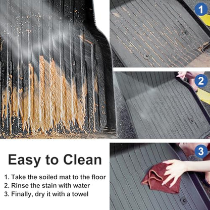 SMABEE Cargo Liner for Mazda CX-30 2020-2024 2025 2026 All Weather Cargo Mat Trunk Mat Accessories TPE Car Interior Black