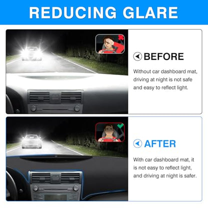 Autorder Gray Dashboard Cover Mat for Toyota Camry 2007-2011 Accessories Dash Cover Upgrade Polyester Dash Mat Sunshade Glare UV Rays Protector - size: Gray 2007-2011 Toyota Camry
