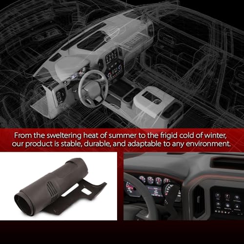 ANDPLAY Dashboard Dash Cover Compatible with GMC Yukon/Yukon XL 1500 2500 2007-2014 and Chevy Suburban 1500 2500 2007-2014, Fit Chevy Silverado 1500 2500HD 3500HD (LTZ Only) 2007-2013 Black - size: 2007-2014 | Fit Chevy Suburban
