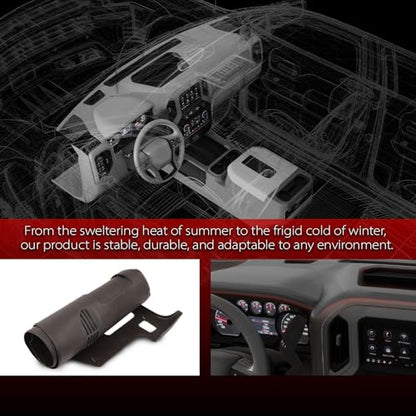 ANDPLAY Dashboard Dash Cover Compatible with GMC Yukon/Yukon XL 1500 2500 2007-2014 and Chevy Suburban 1500 2500 2007-2014, Fit Chevy Silverado 1500 2500HD 3500HD (LTZ Only) 2007-2013 Black - size: 2007-2014 | Fit Chevy Suburban