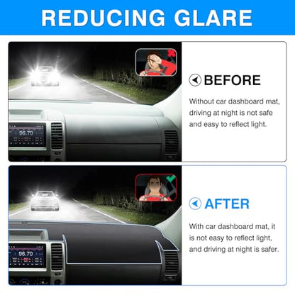 Autorder Gray Dashboard Cover Mat for Nissan Frontier 2007-2021 / Suzuki Equator 2009-2012 Accessories Dash Cover Upgrade Polyester Dash Mat Sunshade Glare UV Rays Protector - size: 2007-2021 Nissan Frontier (Gray)