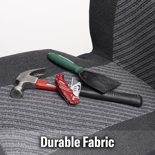 Dickies 3003418LD, Morrisey Gray 2-Piece Seat Cover Set, Grey