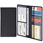Wisdompro Car Document Holder Organiser, PU Leather Vehicle Insurance and Registration Holders Wallet Case for ID Card, Driving Licence, Key Contact Information Cards - color: Black