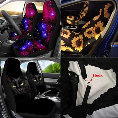 WELLFLYHOM Aztec Bench Seat Covers for Trucks Cars Suvs Southwest Indian Baja Universal Saddle Blanket Seat Covers,Soft Polyester Rear Seat Cover Split Bench Protector for Kids Pet Dogs - color: Aztec 2