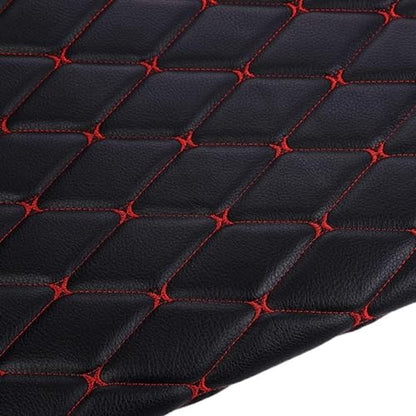 Quilted Foam Vinyl Fabric Classic Pattern with 0.23" Sponge Backing, 59" W × 39" L Faux Leather Fabric for Car Headliner, Furniture Upholstery, Headboards,Diamond 2" x 3" (Diamond) - color: Diamond