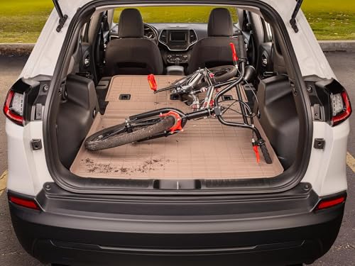 WeatherTech SeatBack Cargo Liner HP for Jeep Grand Cherokee, Grand Cherokee Behind 2nd Row (401502IM), Black - color: Black