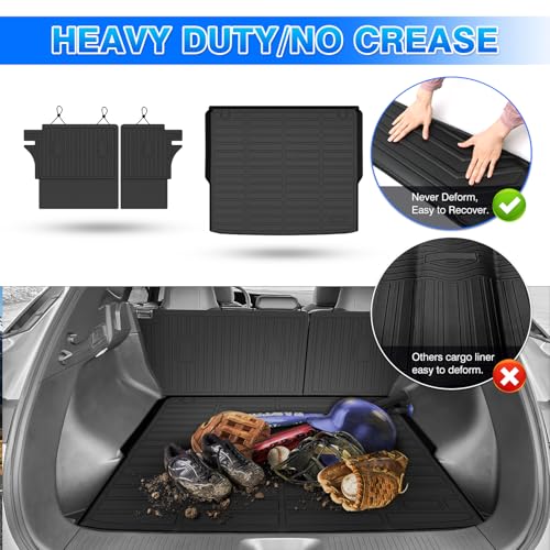 Cartist Cargo Liner for Nissan Murano 2025 2026, All Weather Trunk Mat for Murano Accessories, Anti-Slip Heavy Duty - size: 12) Nissan Murano 25-26