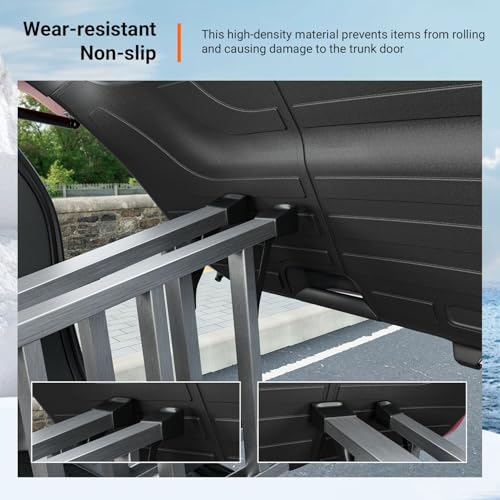 powoq Liftgate Mat Compatible with 2020-2025 Palisade Trunk Tailgate Mat TPE Liftgate Liner Cargo Liner Replacement for 2020 2021 2022 2023 2024 2025 Palisade Accessories
