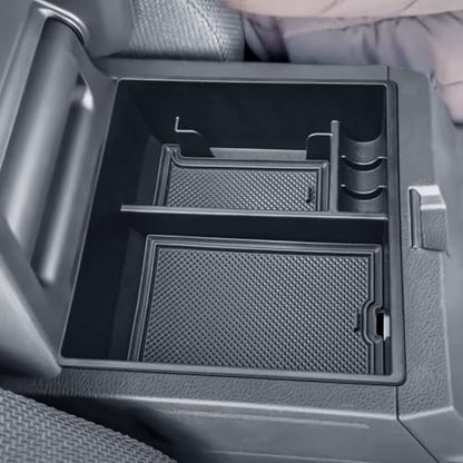 OEM Fit 2026 4Runner Center Console Organizer Tray Compatible with 2025 2026 Toyota 4Runner (6th Gen) Accessories ABS Plastic Armrest Insert Coin Holder Storage Box (Not for 2010-2024)