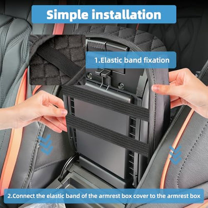 Center Console Armrest Cover for Subaru Outback 2020 2021 2022 2023 2024 2025 Fully Covered Anti-Scratch Protector Interior Accessories - size: Compatible with Outback 2020-2025