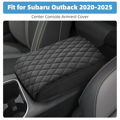 Center Console Armrest Cover for Subaru Outback 2020 2021 2022 2023 2024 2025 Fully Covered Anti-Scratch Protector Interior Accessories - size: Compatible with Outback 2020-2025