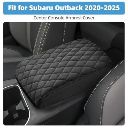 Center Console Armrest Cover for Subaru Outback 2020 2021 2022 2023 2024 2025 Fully Covered Anti-Scratch Protector Interior Accessories - size: Compatible with Outback 2020-2025