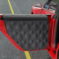 Dog Car Door Protector – 20% Larger Design for Sedans, Family Cars and Small SUVS, 2 Packs Thickened PU Material Waterproof Door Panel Covers, Protects Doors from Dog Scratching - size: Premium PU [Fit for Sedan/Family Car/Small SUV]