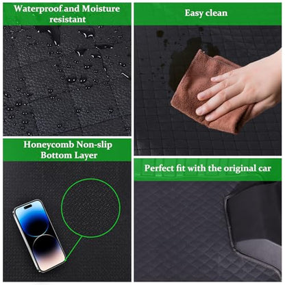 Front Cargo Trunk Liner Frunk Mat for Hummer EV Accessories All-Protection Cargo Mat Liner for 2022-2024 2025 2026 Hummer EV SUV Pickup Front Bed Mat Heavy Duty 3D Cargo Liner Protection (Style A)