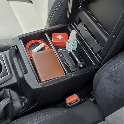 Vehicle OCD - Center Console Divider, Tray, and Glove Box Organizer for Toyota Tacoma (2016-2023) - Made in USA - SLX501 - size: 2016-2023, style: Boxed Set