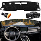 Dash Cover for Chevy Chevrolet Colorado/GMC Canyon 2023-2025 2026 Dashboard Cover Mat Non-Slip Center Console Protector Mat Sunshade(Black Trim) - color: Black