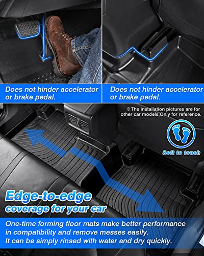 Crosstrek Floor Mats - Fits for Subaru Crosstrek 2018-2023/2017-2023 Impreza, All Weather Floor Mat for Crosstrek Accessories, Heavy Duty Rubber Mats, Car Accessories - size: 3)Subaru Crosstrek【2018-2023】Impreza【2017-2023】